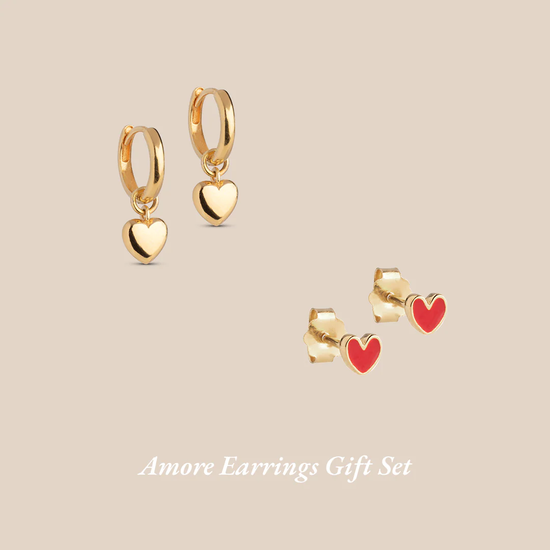 Amore Colour Mix Earrings Gavesett